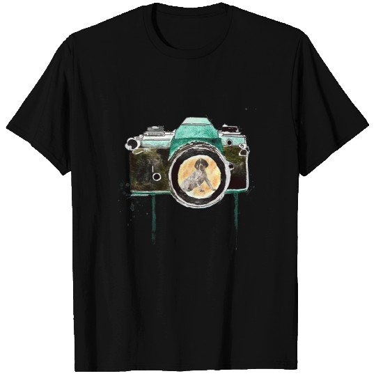 CAMERA GERMAN SHORTHAIRED POINTER T Shirts