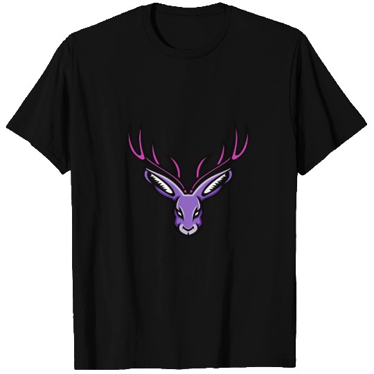 Jackalope Head Mascot T Shirts