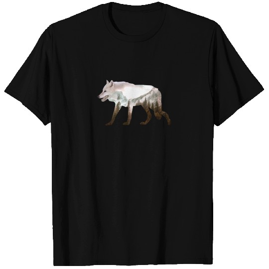 Mountain wolf gift T Shirts