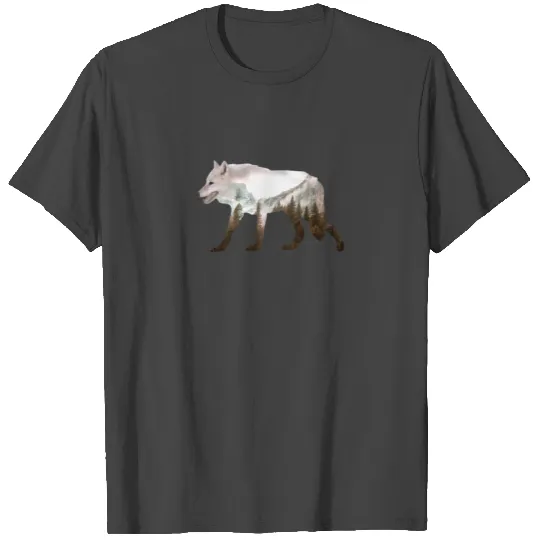 Mountain wolf gift T Shirts