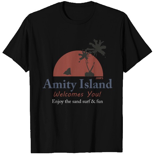 Jaws Amity Island T Shirts