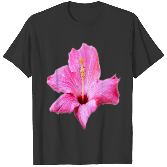 Pink Hibiscus T Shirts