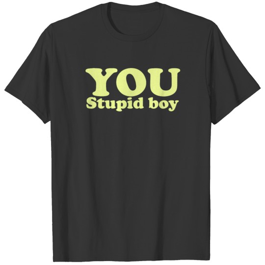 Dads Army You Stupid Boy T-shirt