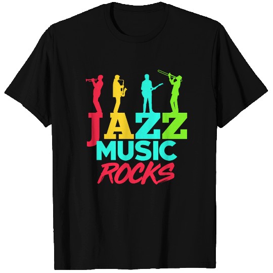 Jazz music rocks classic musician T Shirts