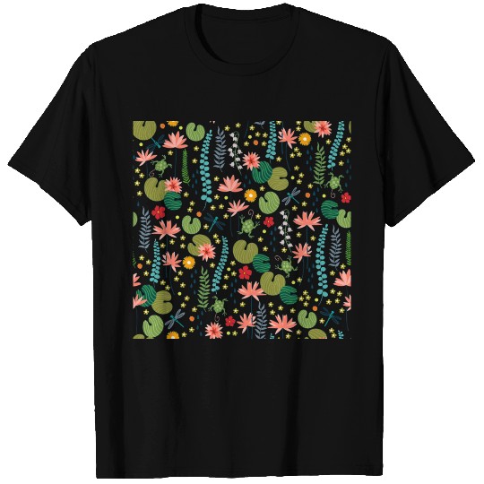 summer water lily T Shirts