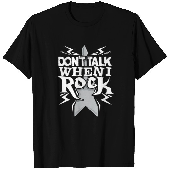 Rock star musician guitarist T Shirts
