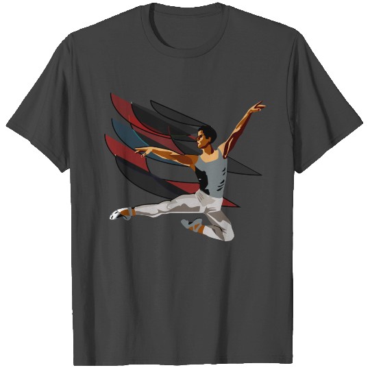 Dance Gymnastic Ballet Women Girls Teens T Shirts
