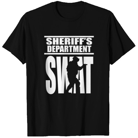 SWAT Team SRT Sheriff for LEO Off Duty Cops Law T Shirts