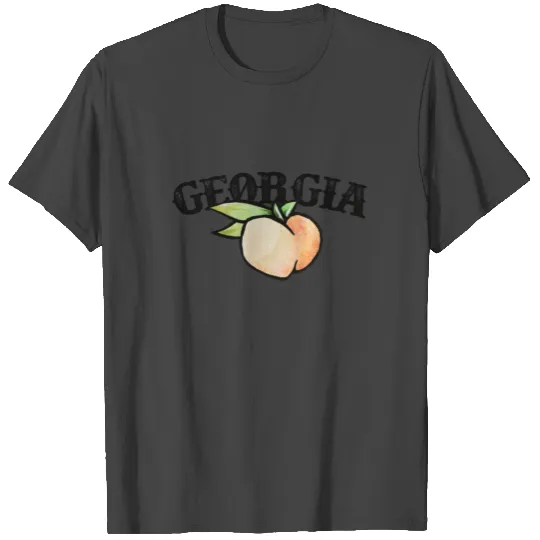 Georgia Peach T Shirts
