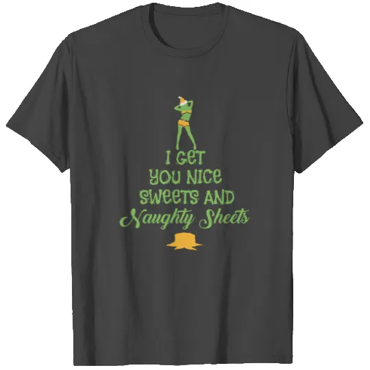 Sexy Christmas Naughty Sheets Funny Gift T Shirts