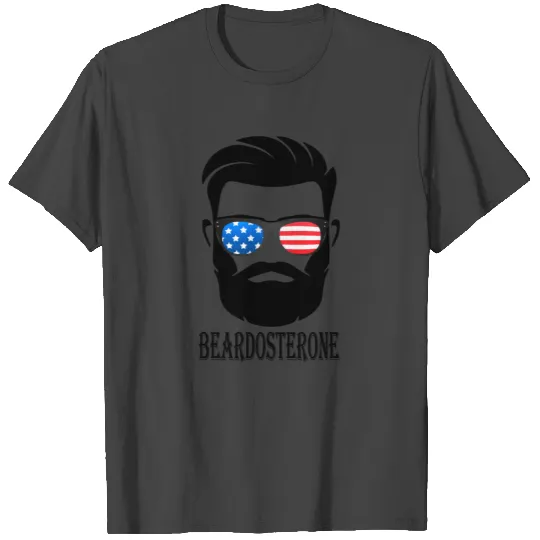 fear the BEARD and testosterone T Shirts