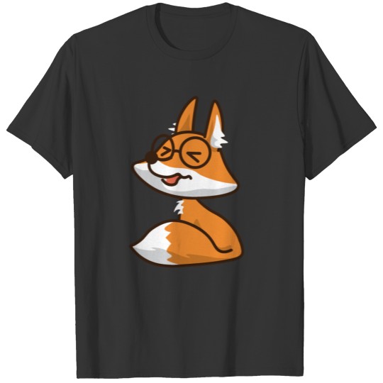Cute & Smart Fox | Student | Pupil | Gift Idea T Shirts