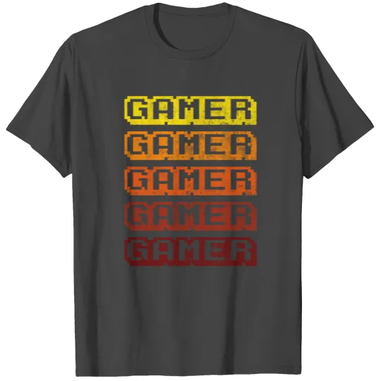 Retro Gamer | Vintage Style Gaming | Gift Idea T Shirts