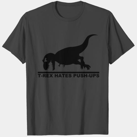 T Rex Hates Push Postal Service T Shirts