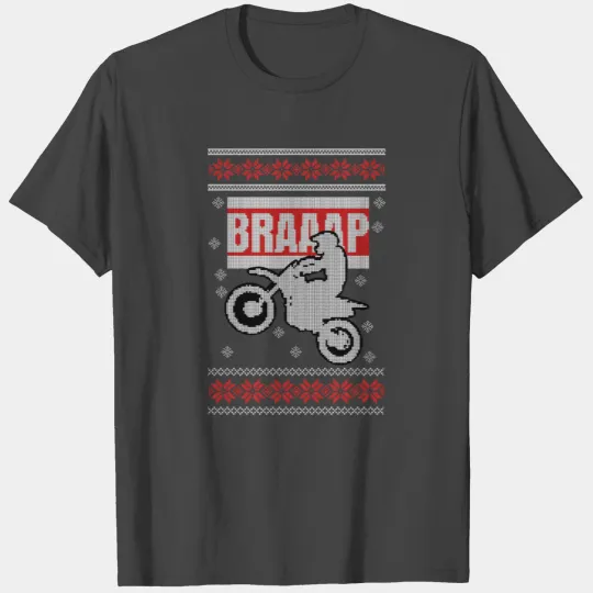 Christmas Dirtbike Enduro Motocross MX Gift Idea T Shirts