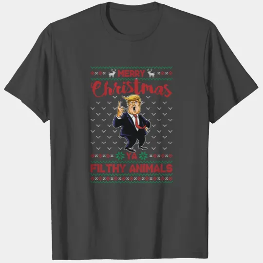 MEERRY CHRISTMAS YA FILTHY ANIMALS T Shirts