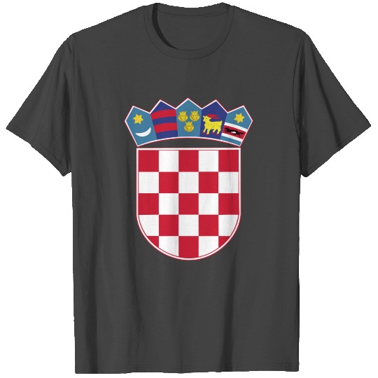 From Croatia with Love - Croatian coat of arms sml T Shirts