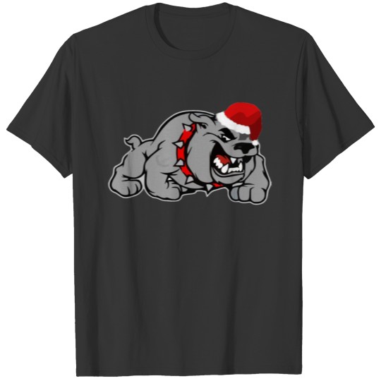 Christmas dog T-shirt