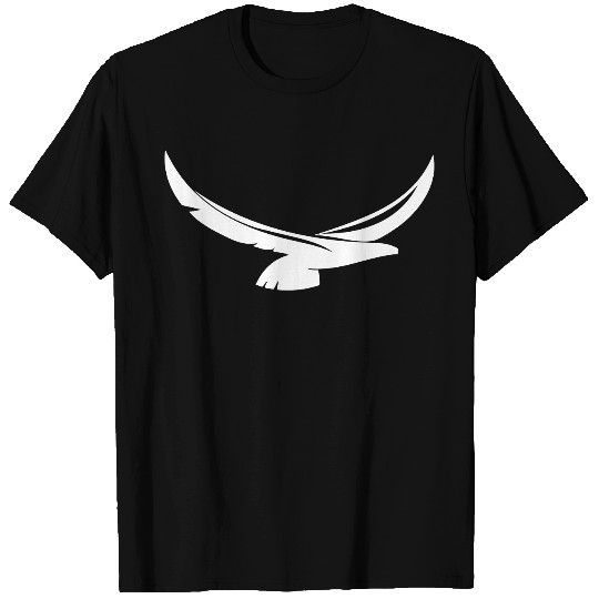 Metallic Seagull Logo T Shirts