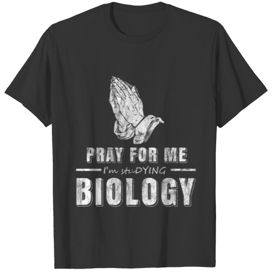 Biology student study T Shirts