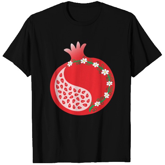 Pomegranate fruit Save nature T Shirts