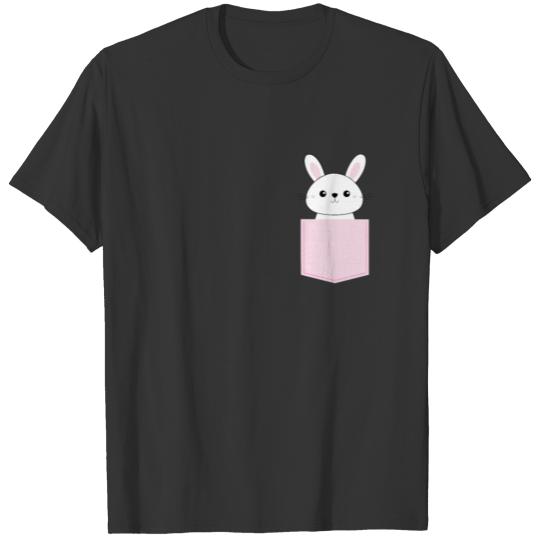 Baby Rabbit in a pocket T Shirts