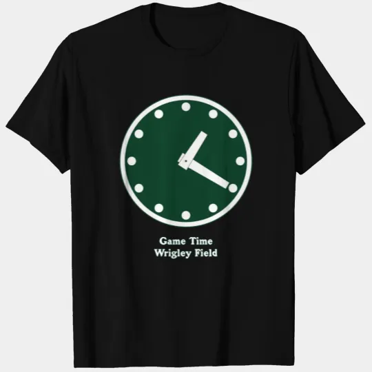 WRIGLEY FIELD SCOREBARD CLOCK IS CHICAGO CUBS GAME T Shirts