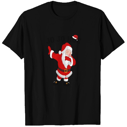 Hipster santa claus Jo Jo Hoe T Shirts