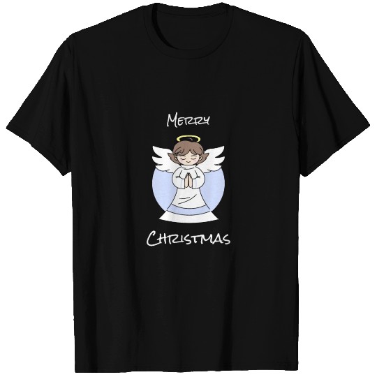 Merry Christmas - Angel T Shirts
