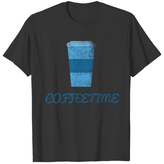 Coffetime Cafe Café coffee hot caffeine lover T Shirts
