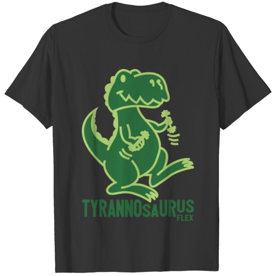 Tyrannosaurus Flex Gym T Shirts