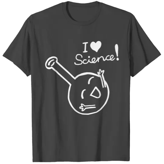 I love Science Chemistry Physics Student Gift T Shirts