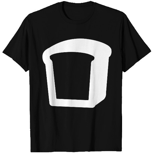Square sandwich bread T Shirts