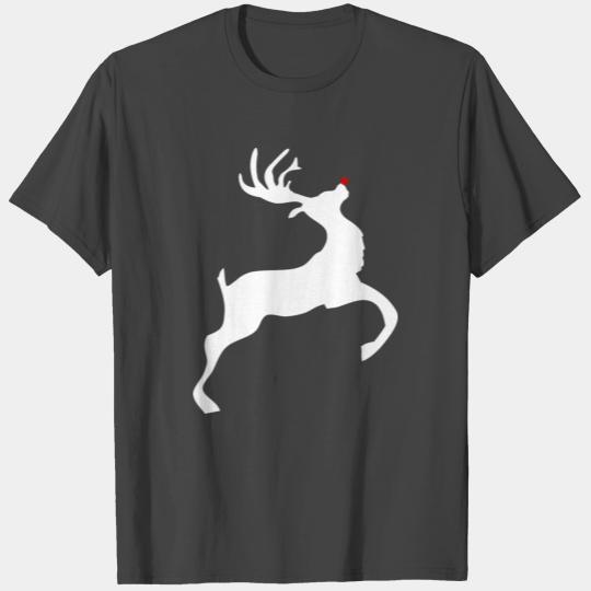 Rudolph red nose reindeer xmas time T Shirts
