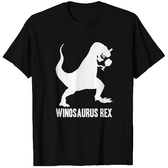 Winosaurus Wine Dinosaur T-Rex Tyrannosaurus Gift T Shirts