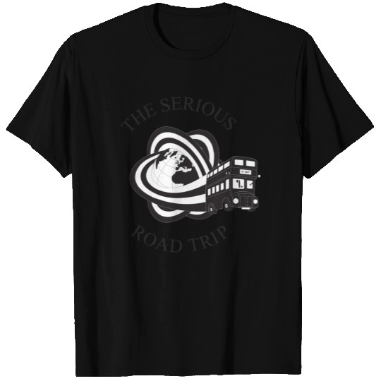 The Serious Road Trip Rainbow London Bus Logo T Shirts