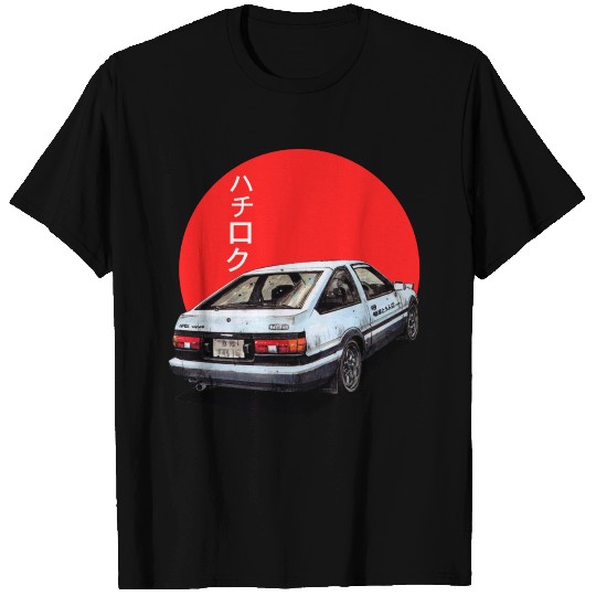AE86 Japan anime Initial D T Shirts