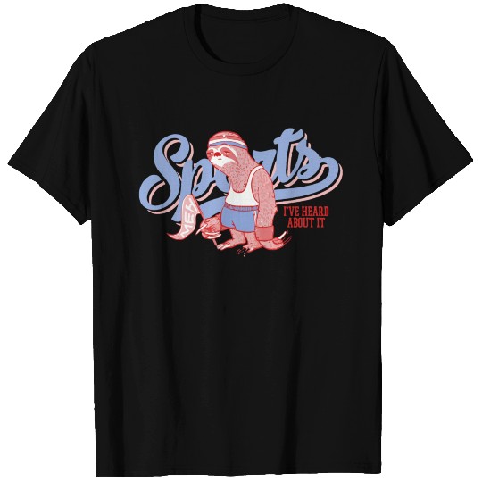 Sports Sloth T Shirts
