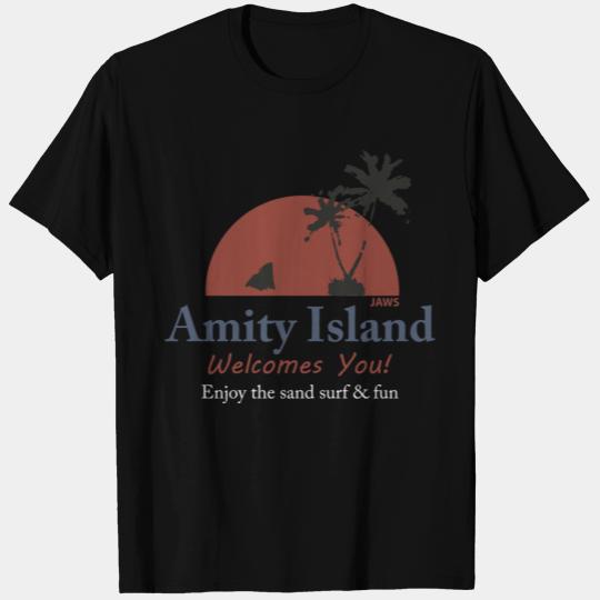 Jaws Amity Island T Shirts