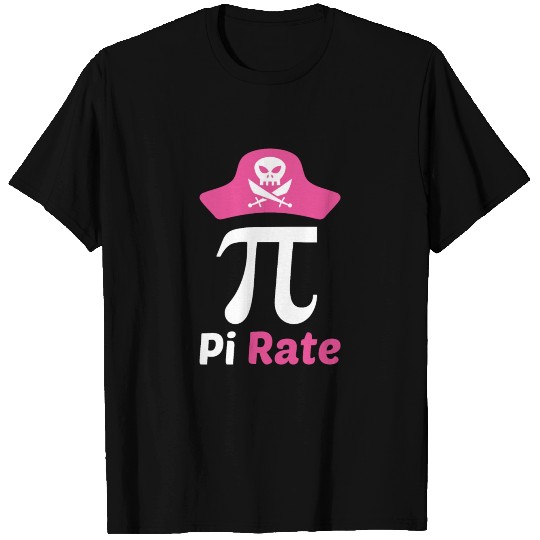 Pi Rate Pi Party Pi Day 14.03. 3,1415926... Pie T Shirts