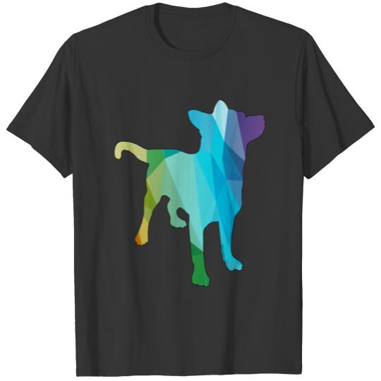 Dog Low Poly Gift Animal Lover Sheepdog T-shirt