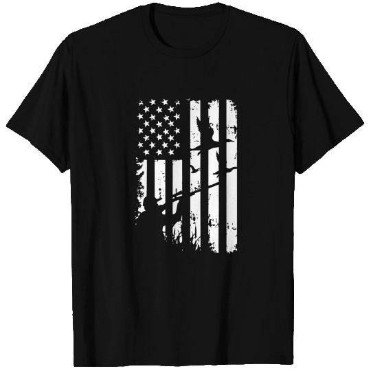 USA Duck Hunting American Hunters Hunt Gifts T Shirts