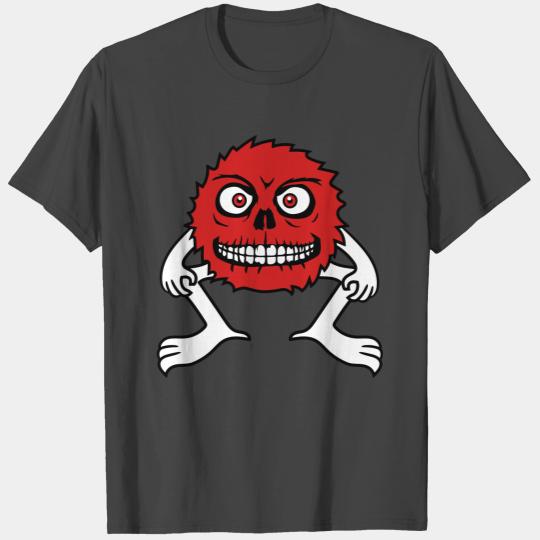 arms legs furry shaggy hairy hair small horror hal T Shirts
