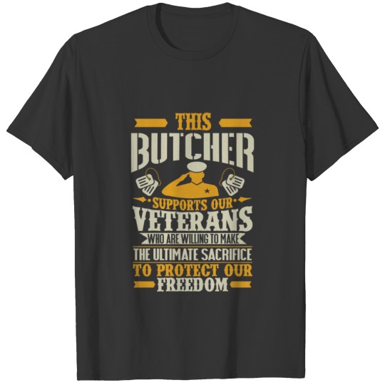 Butcher Vetran Protect Supports T-shirt
