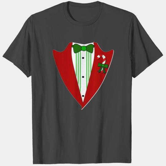 Christmas Party Tuxedo T Shirts