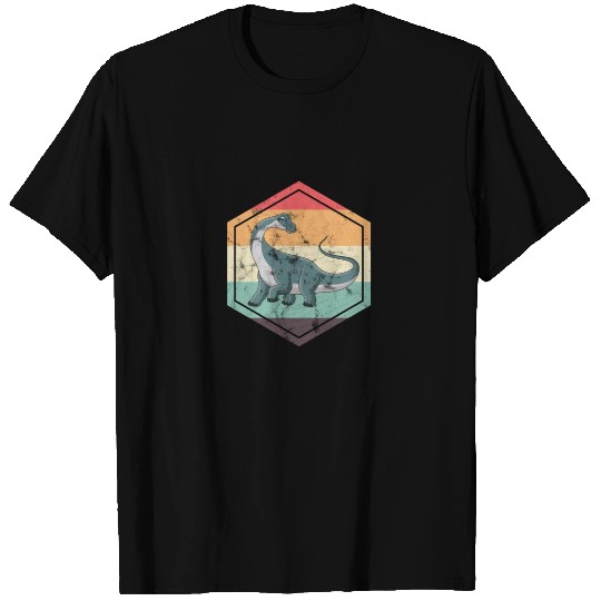 Retro Brontosaurus T Shirts