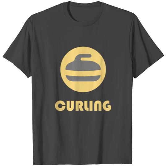 American Curling Curl Geschenk Gift Amerika USA T Shirts