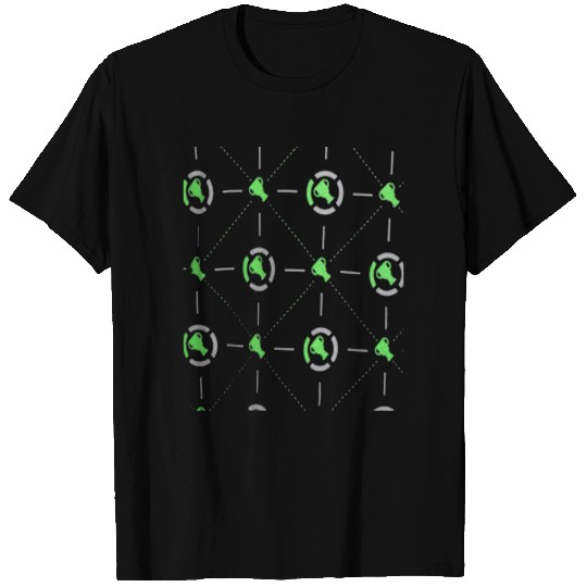 Game Theory All Over Logos - Gamer Gift Idea T Shirts