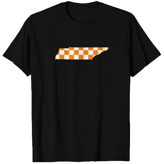Tennessee Checkerboard State T Shirts Sticker
