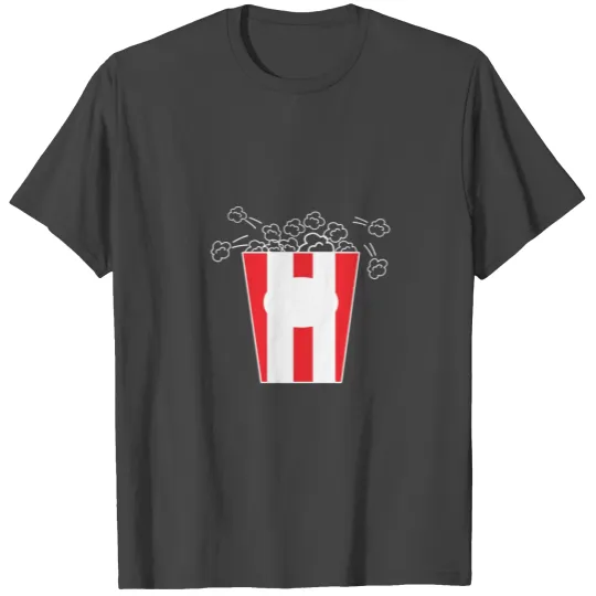 Cute and unique Popcorn design Gift Idea T Shirts
